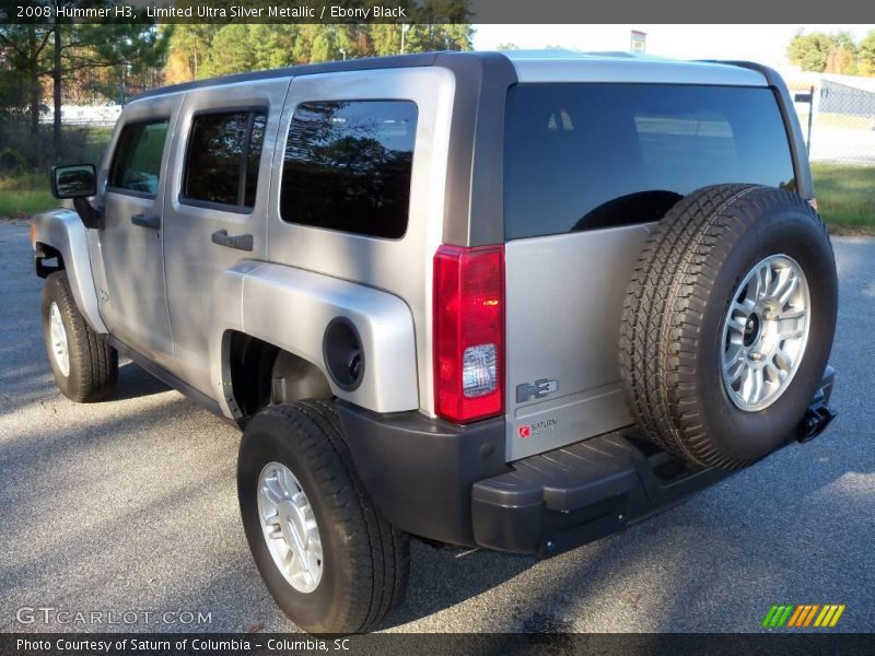 Limited Ultra Silver Metallic / Ebony Black 2008 Hummer H3