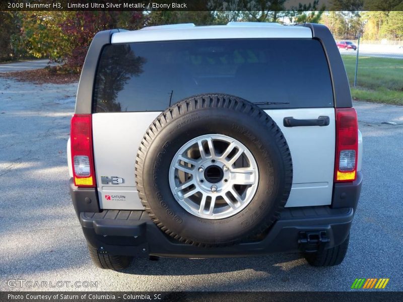 Limited Ultra Silver Metallic / Ebony Black 2008 Hummer H3
