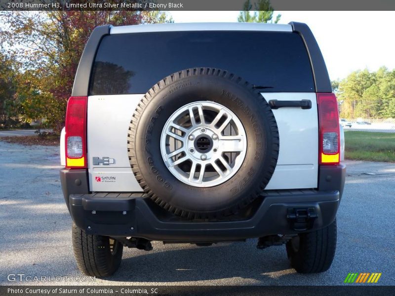 Limited Ultra Silver Metallic / Ebony Black 2008 Hummer H3