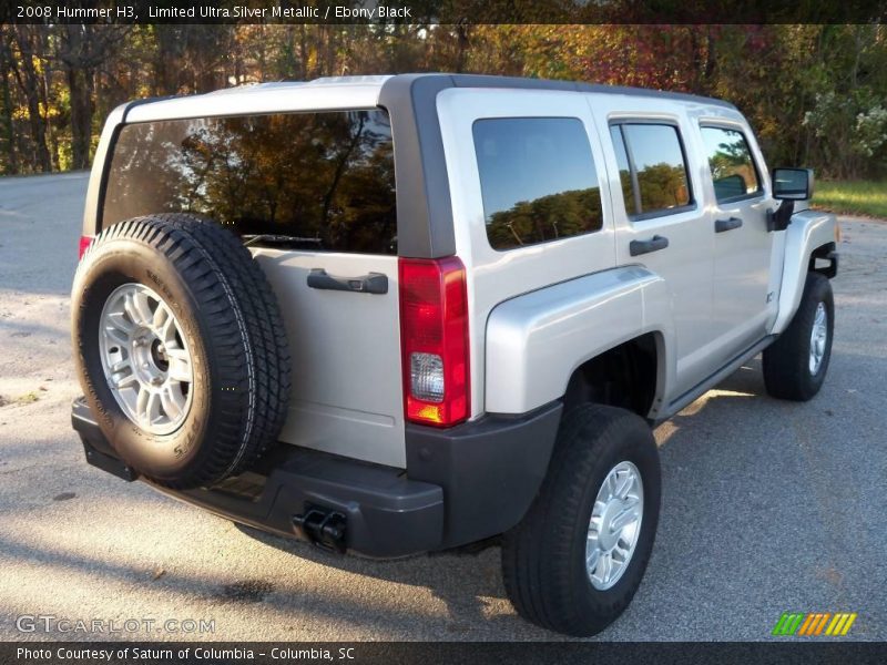 Limited Ultra Silver Metallic / Ebony Black 2008 Hummer H3