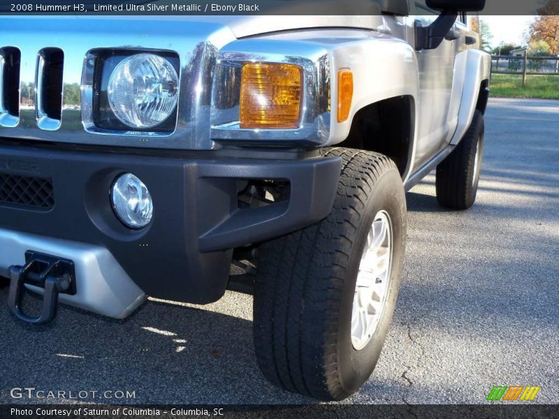 Limited Ultra Silver Metallic / Ebony Black 2008 Hummer H3