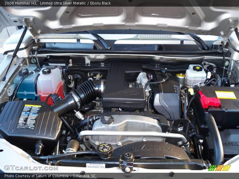 Limited Ultra Silver Metallic / Ebony Black 2008 Hummer H3