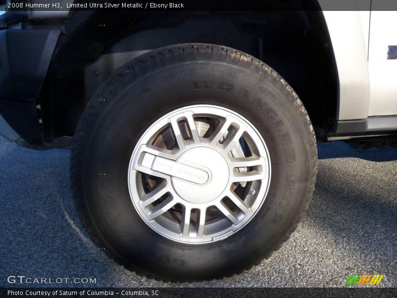 Limited Ultra Silver Metallic / Ebony Black 2008 Hummer H3