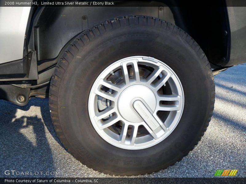 Limited Ultra Silver Metallic / Ebony Black 2008 Hummer H3