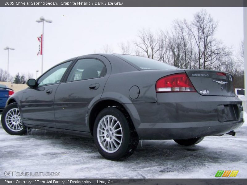 Graphite Metallic / Dark Slate Gray 2005 Chrysler Sebring Sedan
