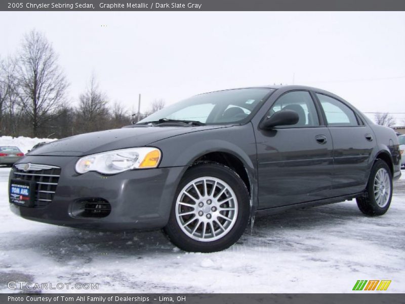 Graphite Metallic / Dark Slate Gray 2005 Chrysler Sebring Sedan