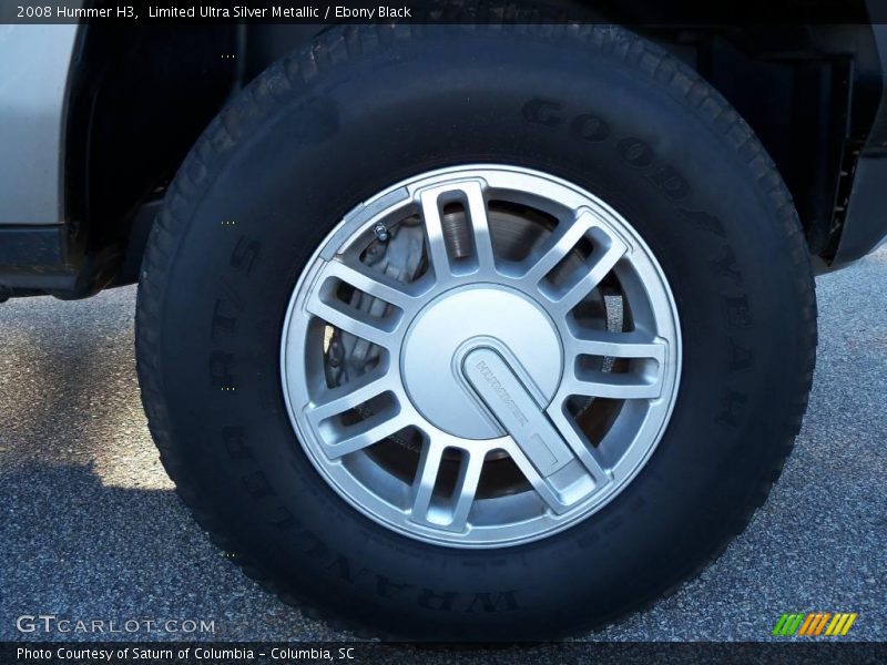 Limited Ultra Silver Metallic / Ebony Black 2008 Hummer H3