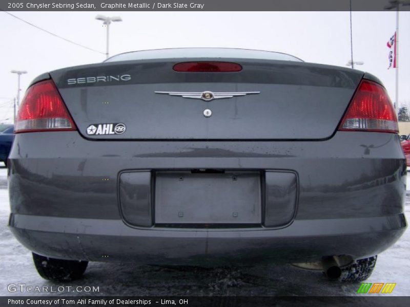 Graphite Metallic / Dark Slate Gray 2005 Chrysler Sebring Sedan