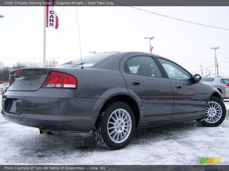 Graphite Metallic / Dark Slate Gray 2005 Chrysler Sebring Sedan