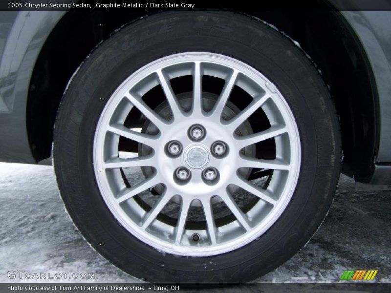 Graphite Metallic / Dark Slate Gray 2005 Chrysler Sebring Sedan