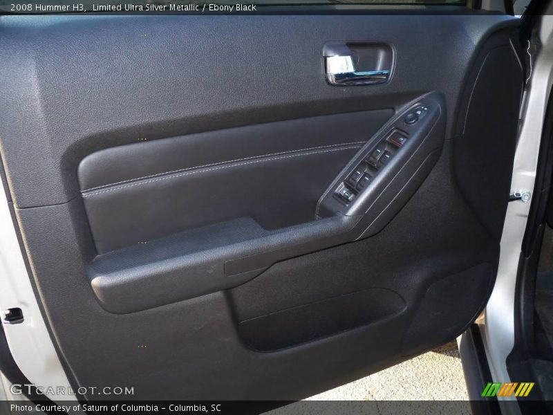 Limited Ultra Silver Metallic / Ebony Black 2008 Hummer H3