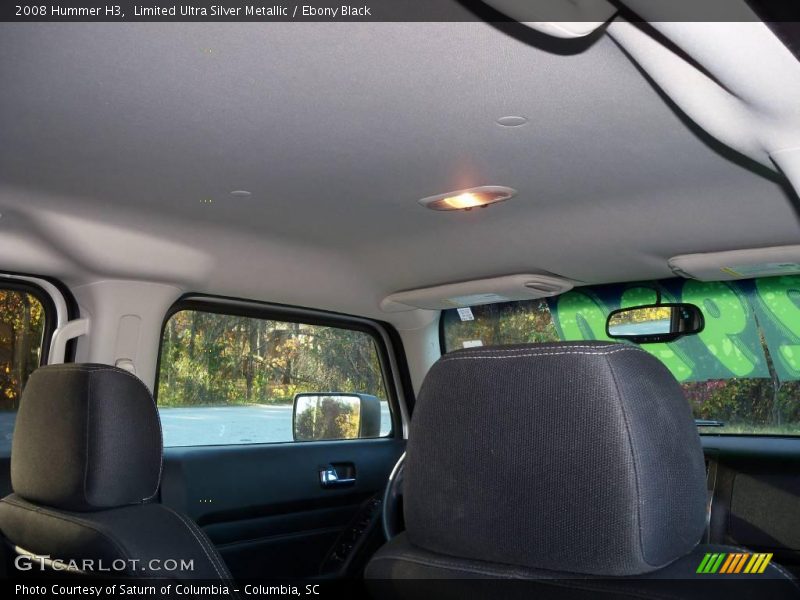 Limited Ultra Silver Metallic / Ebony Black 2008 Hummer H3