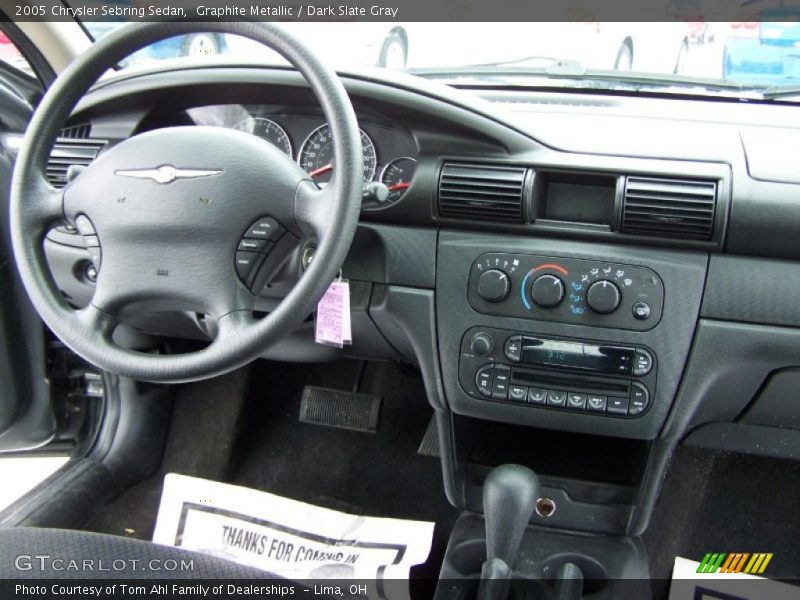 Graphite Metallic / Dark Slate Gray 2005 Chrysler Sebring Sedan