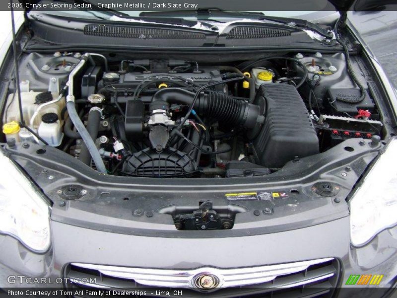 Graphite Metallic / Dark Slate Gray 2005 Chrysler Sebring Sedan