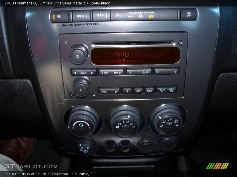 Limited Ultra Silver Metallic / Ebony Black 2008 Hummer H3