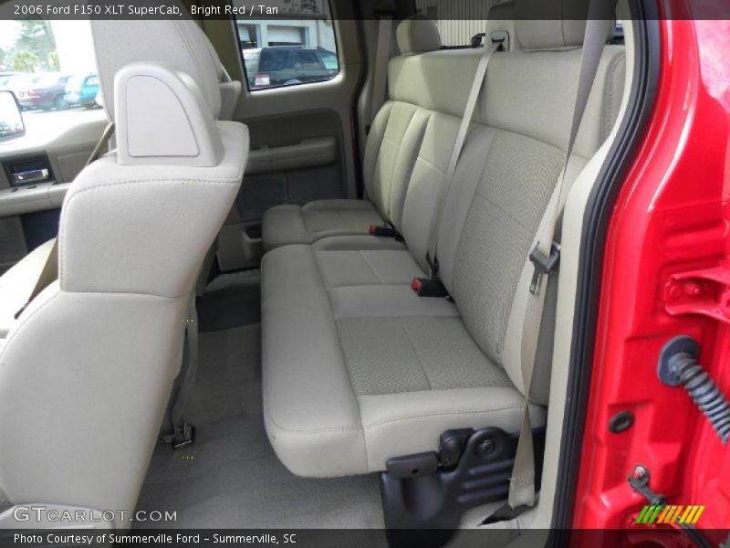 Bright Red / Tan 2006 Ford F150 XLT SuperCab