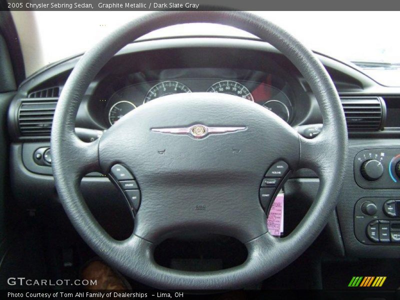 Graphite Metallic / Dark Slate Gray 2005 Chrysler Sebring Sedan
