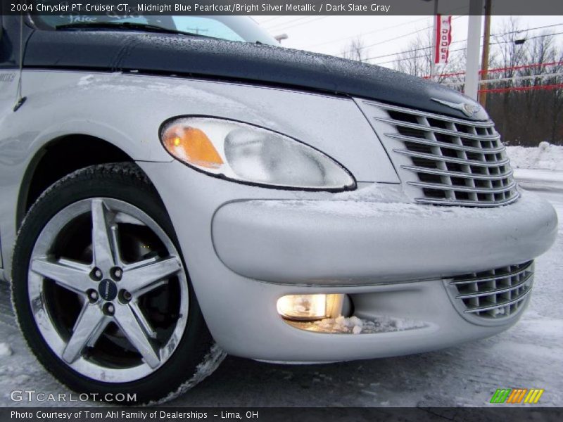 Midnight Blue Pearlcoat/Bright Silver Metallic / Dark Slate Gray 2004 Chrysler PT Cruiser GT