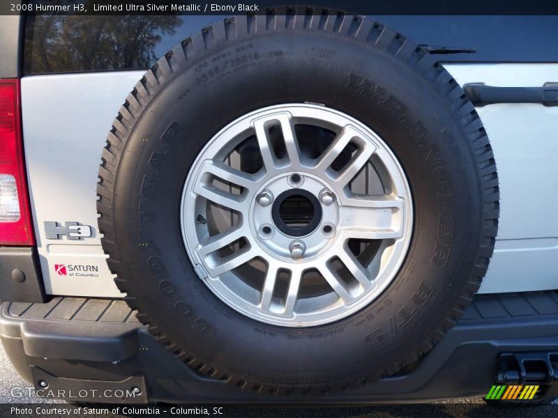 Limited Ultra Silver Metallic / Ebony Black 2008 Hummer H3