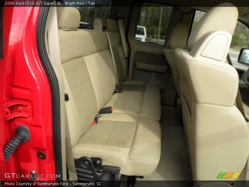 Bright Red / Tan 2006 Ford F150 XLT SuperCab