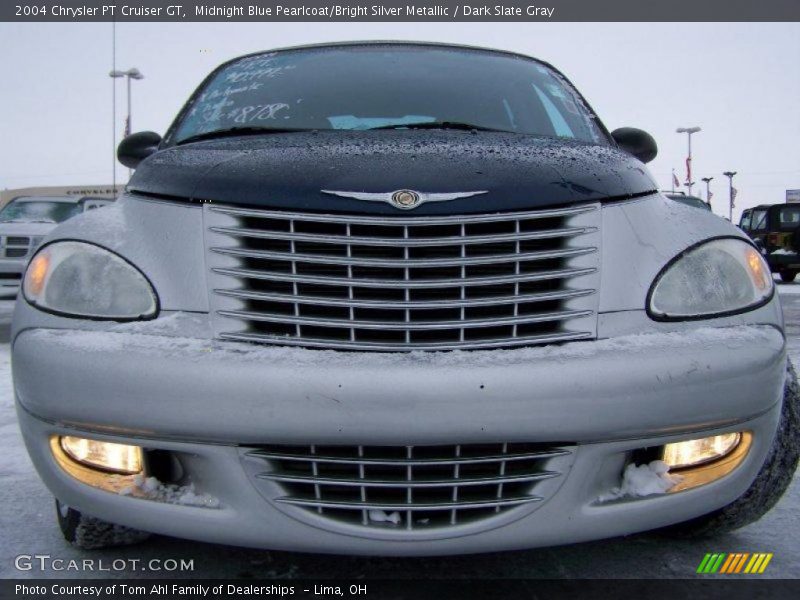 Midnight Blue Pearlcoat/Bright Silver Metallic / Dark Slate Gray 2004 Chrysler PT Cruiser GT