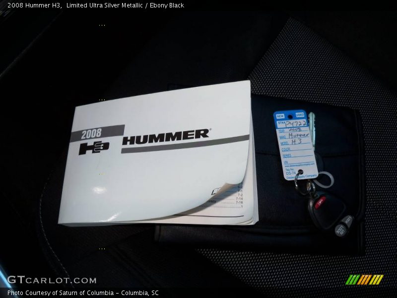 Limited Ultra Silver Metallic / Ebony Black 2008 Hummer H3
