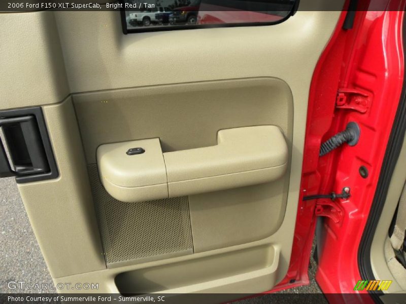 Bright Red / Tan 2006 Ford F150 XLT SuperCab