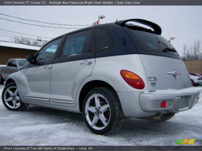 Midnight Blue Pearlcoat/Bright Silver Metallic / Dark Slate Gray 2004 Chrysler PT Cruiser GT