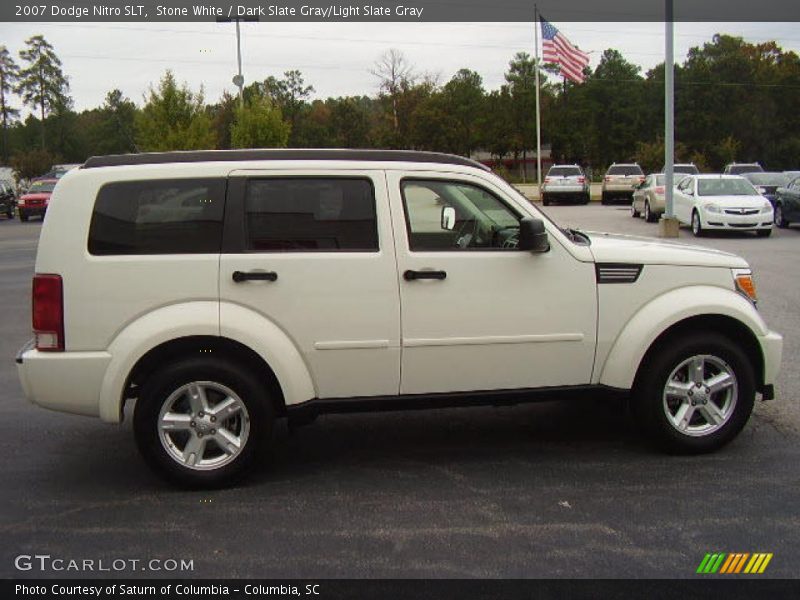 Stone White / Dark Slate Gray/Light Slate Gray 2007 Dodge Nitro SLT