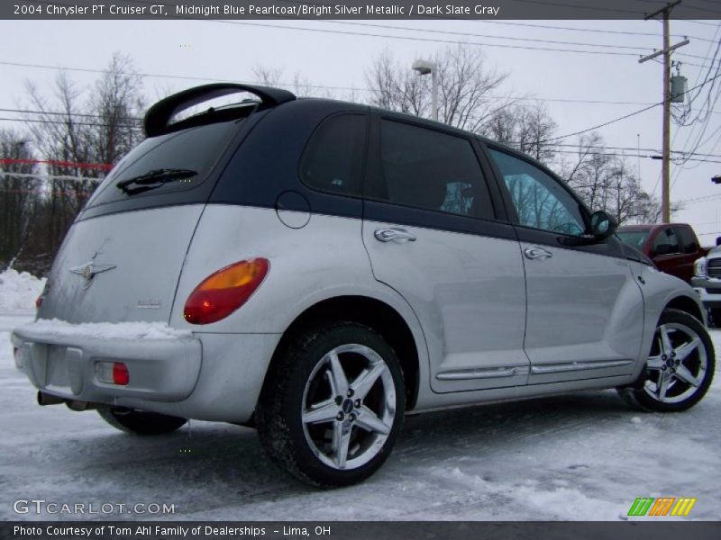 Midnight Blue Pearlcoat/Bright Silver Metallic / Dark Slate Gray 2004 Chrysler PT Cruiser GT