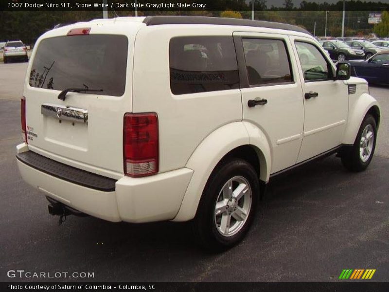Stone White / Dark Slate Gray/Light Slate Gray 2007 Dodge Nitro SLT