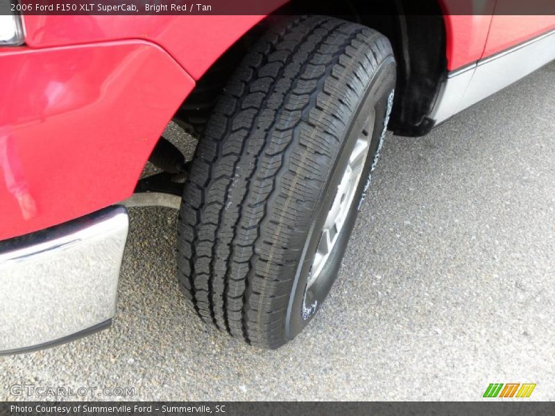 Bright Red / Tan 2006 Ford F150 XLT SuperCab