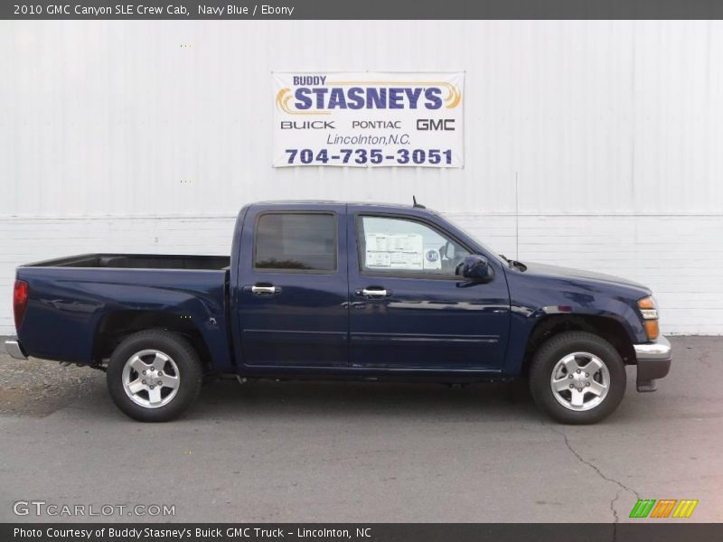 Navy Blue / Ebony 2010 GMC Canyon SLE Crew Cab