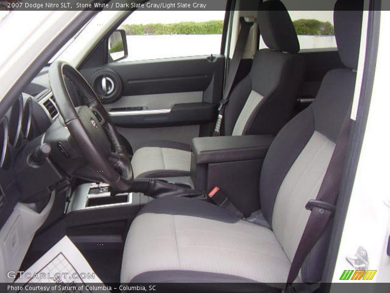 Stone White / Dark Slate Gray/Light Slate Gray 2007 Dodge Nitro SLT