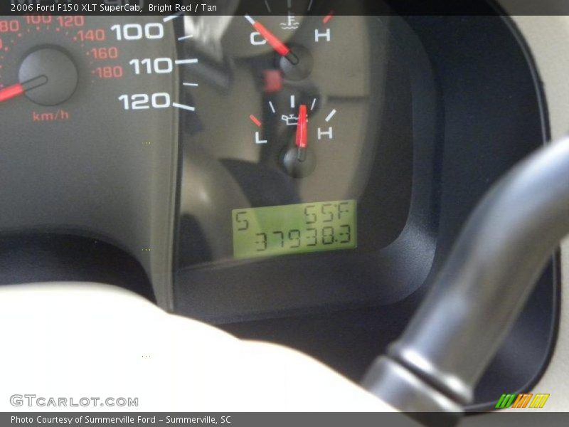 Bright Red / Tan 2006 Ford F150 XLT SuperCab