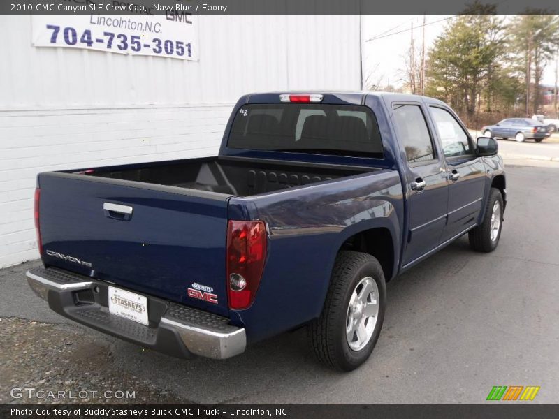 Navy Blue / Ebony 2010 GMC Canyon SLE Crew Cab