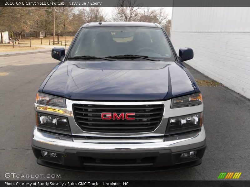 Navy Blue / Ebony 2010 GMC Canyon SLE Crew Cab