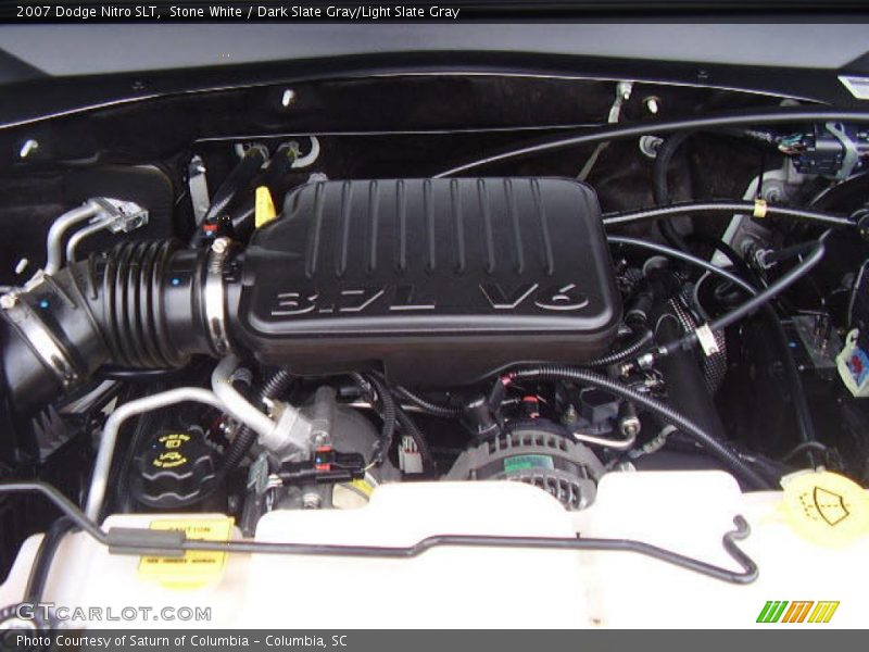 Stone White / Dark Slate Gray/Light Slate Gray 2007 Dodge Nitro SLT