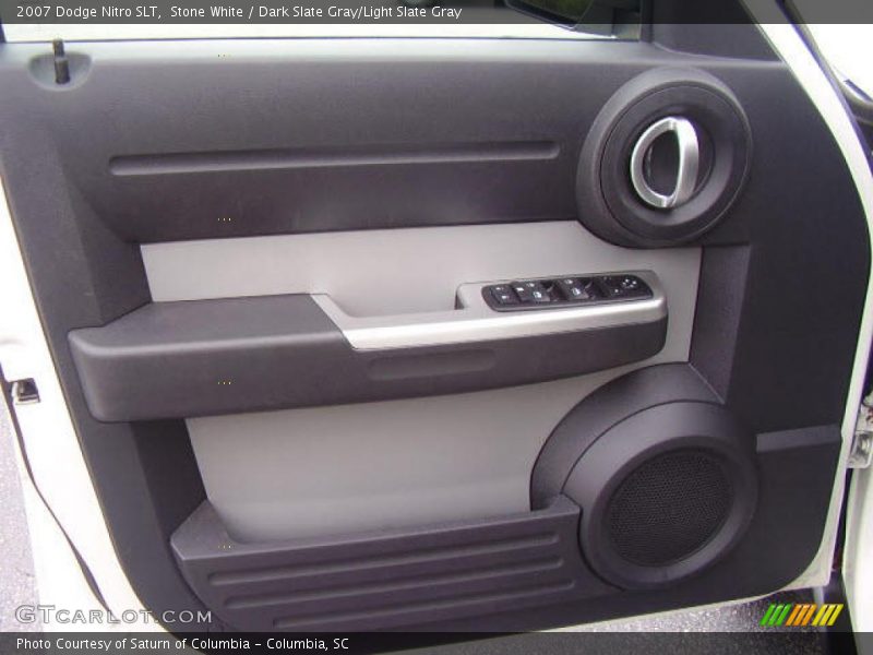 Stone White / Dark Slate Gray/Light Slate Gray 2007 Dodge Nitro SLT