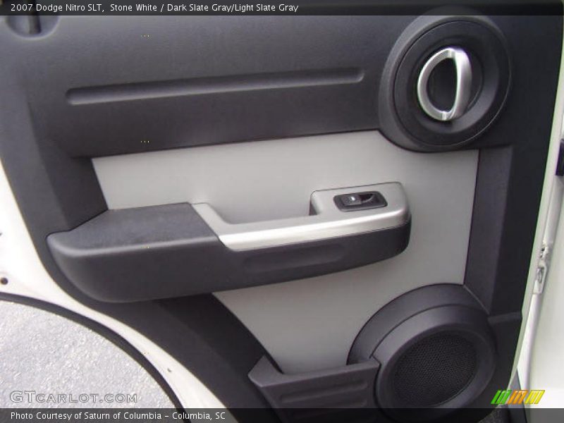 Stone White / Dark Slate Gray/Light Slate Gray 2007 Dodge Nitro SLT