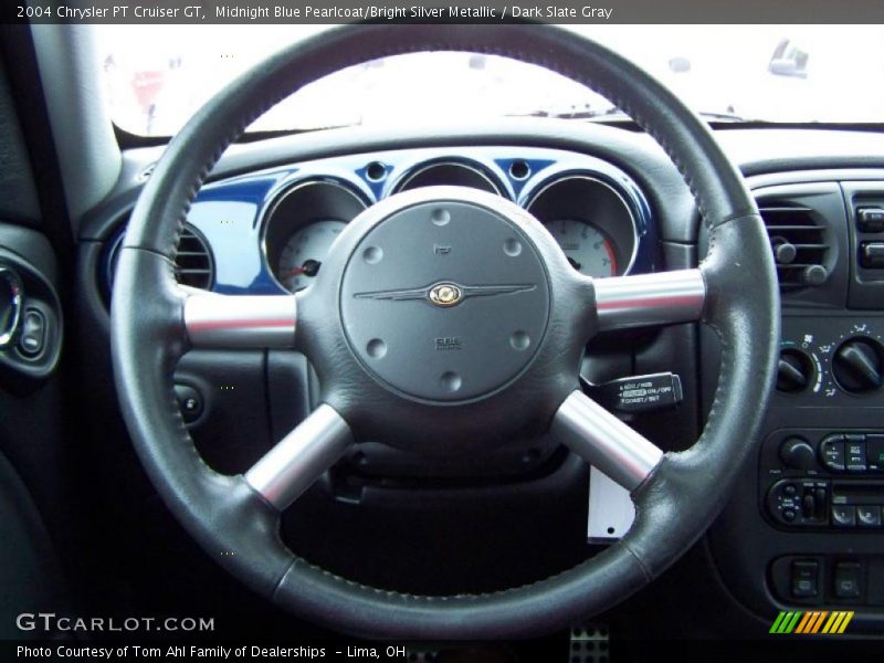 Midnight Blue Pearlcoat/Bright Silver Metallic / Dark Slate Gray 2004 Chrysler PT Cruiser GT