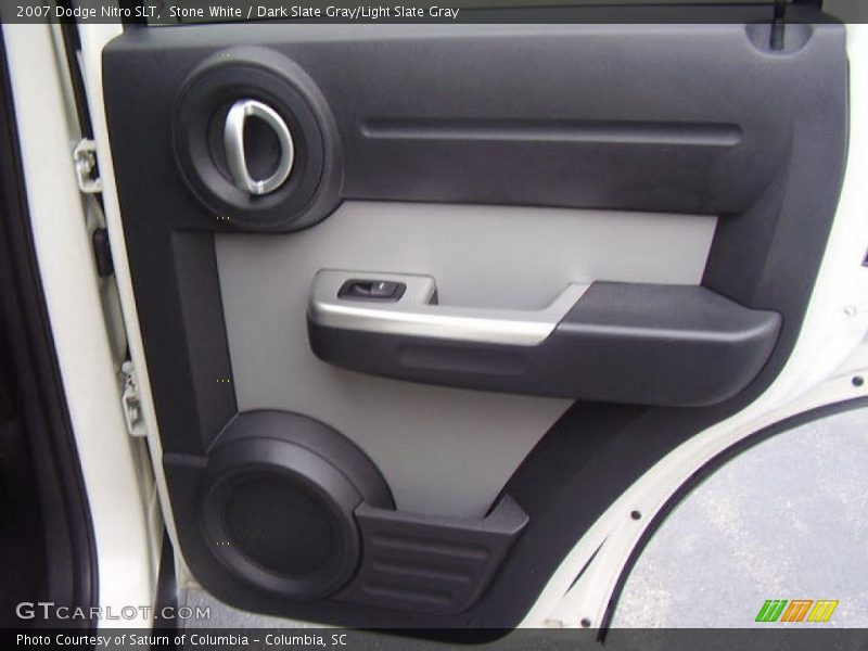 Stone White / Dark Slate Gray/Light Slate Gray 2007 Dodge Nitro SLT