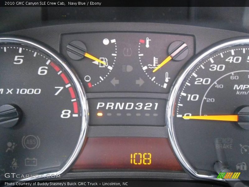 Navy Blue / Ebony 2010 GMC Canyon SLE Crew Cab