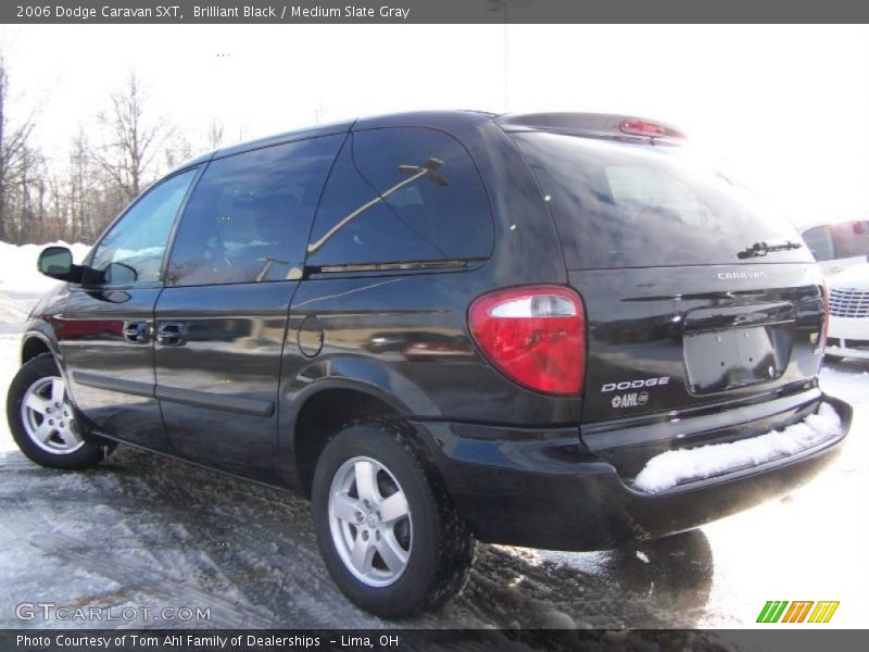 Brilliant Black / Medium Slate Gray 2006 Dodge Caravan SXT