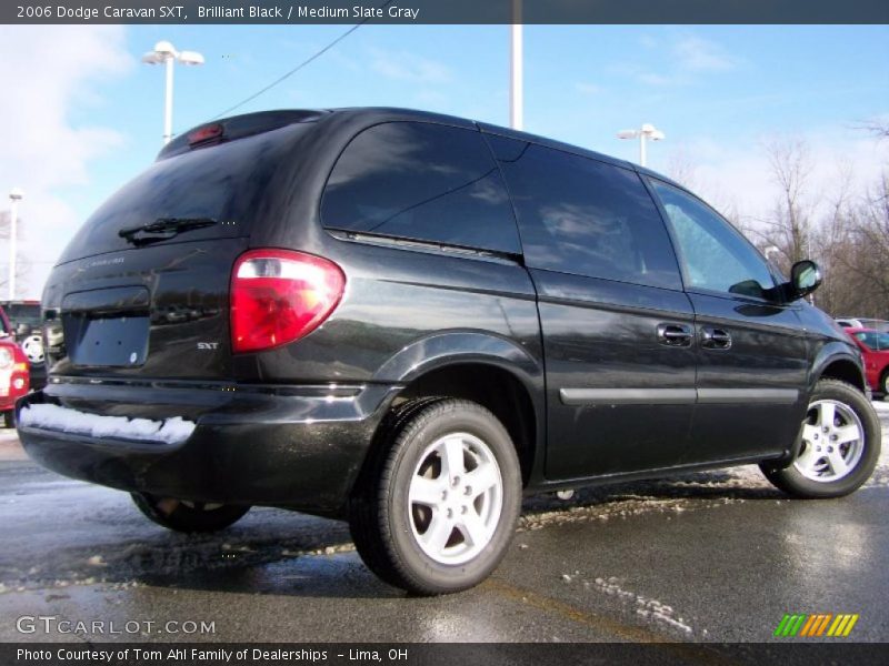 Brilliant Black / Medium Slate Gray 2006 Dodge Caravan SXT