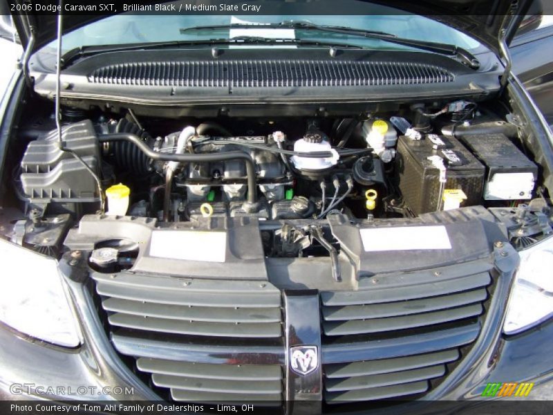 Brilliant Black / Medium Slate Gray 2006 Dodge Caravan SXT