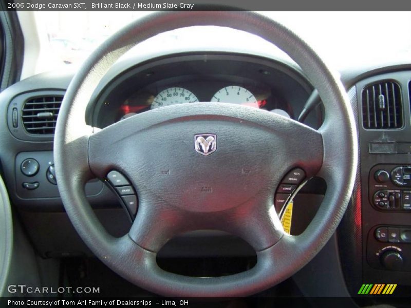 Brilliant Black / Medium Slate Gray 2006 Dodge Caravan SXT