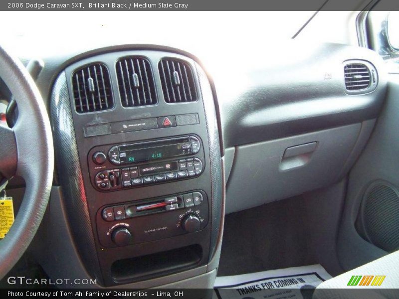 Brilliant Black / Medium Slate Gray 2006 Dodge Caravan SXT