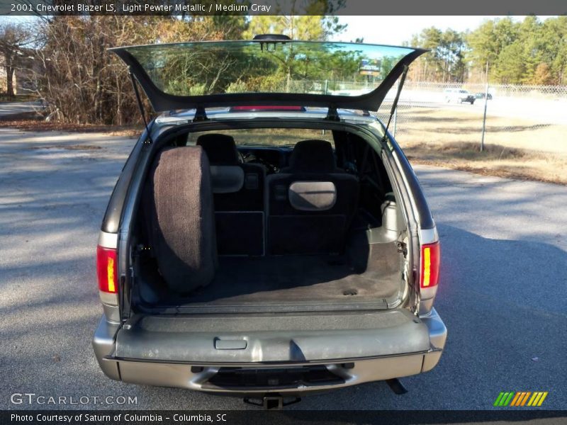 Light Pewter Metallic / Medium Gray 2001 Chevrolet Blazer LS