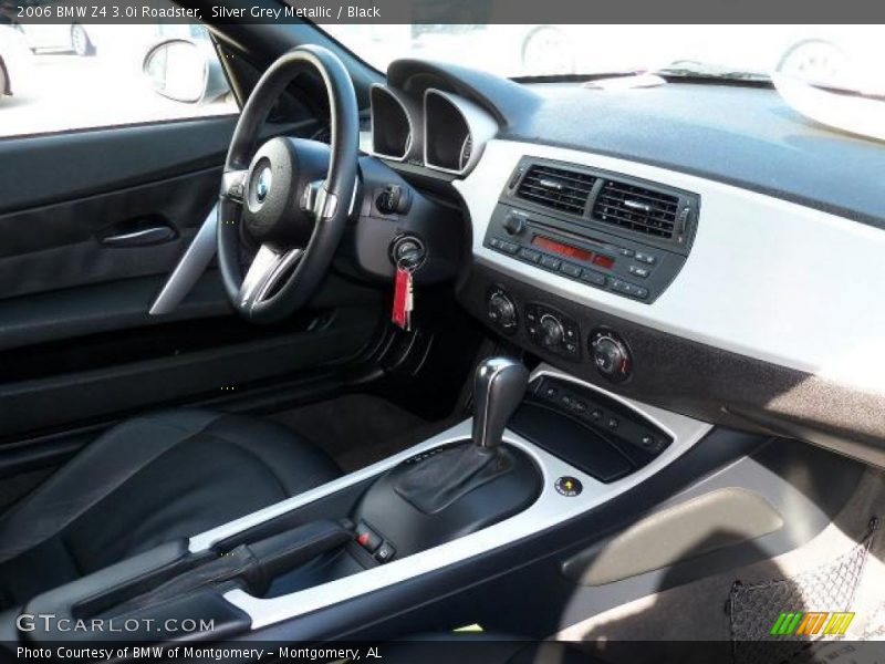 Silver Grey Metallic / Black 2006 BMW Z4 3.0i Roadster